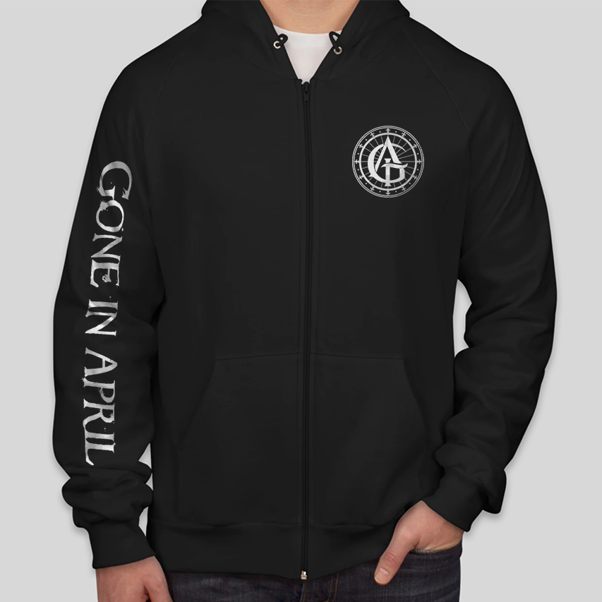 Emblem and Shards of Light Hoodie front